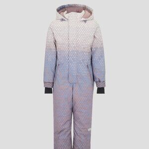 Winter Ski Multicolor Overall Snowsuit